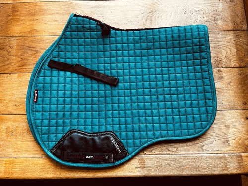 Mieux peacock saddle pad - le,
